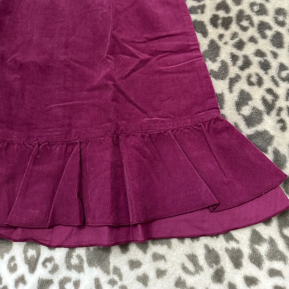 J. Crew Kids Corduroy Tank Dress in Pink Magenta Size XS